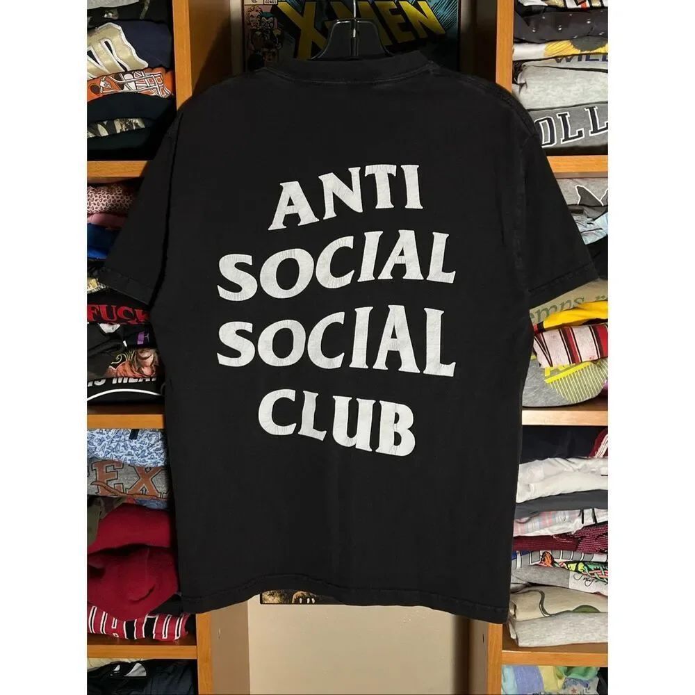 Anti Social Social Cub Essential Logo T Shirt Medium